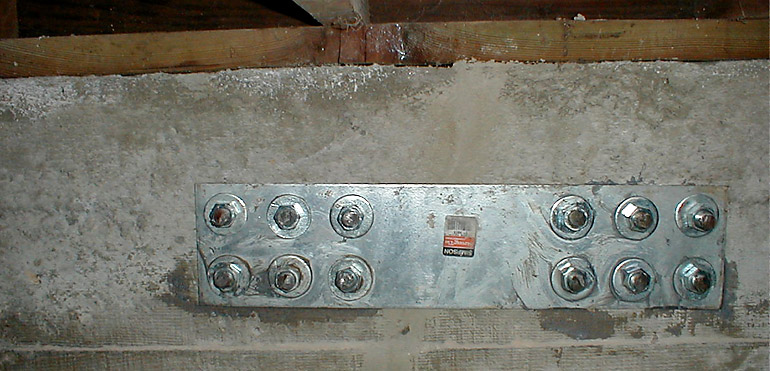 Steel Reinforcement Foundation Repair