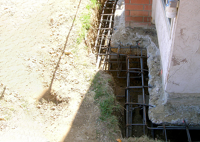 Home Foundation Repair Project